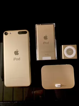 Mkwm2ll Apple Mkwm2ll/a Ipod Gold Collection Touch 6th Gen Nano 7th Shuffle 4th Dock