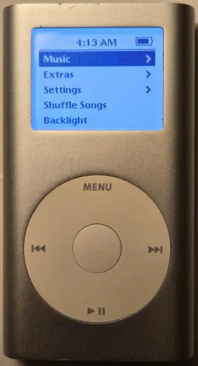 Mp5000 Apple Ipod Mini 1st Generation Silver 4gb Only Good Condition Mp3