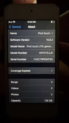 Mvhy2ll Apple Mvhy2ll/a Ipod Touch 7th Generation - Pink 128gb