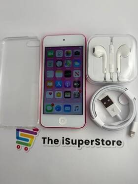 Apple Mvj02ll/a Ipod Touch 7th Generation 128gb Hot Pink 1 Year Cps Warranty