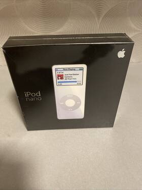 Apple Pa005ll/a Nos Ipod 4 Gb Nano 1st Generation - White
