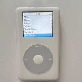 Apple Pa081ll/a Ipod 20gb 4th Gen White Media Player Usb 2.0 Firewire