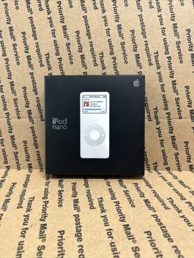 Apple Pa116ll/a Ipod Nano White 4gb Media Player Music Modei Fast Ship