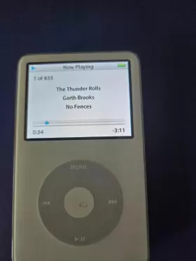 Pa448ll Apple Pa448ll/a Ipod Classic 5th Generation White 80 Gb With Box Works Great