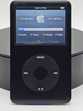Apple Pb148ll Ipod Classic 6th Generation A1238 Black 80gb - Tested And Working B2