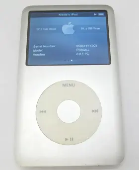 Pb562ll Apple Ipod Classic 6th Generation 120gb A1238 - Free Shipping