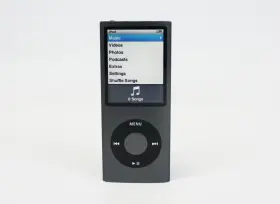 Pb754ll Apple Ipod Nano 4th Generation Black 8gb A1285 Tested Working