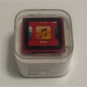 Apple Pc693ll/a Ipod Nano 8gb Red Media Player Model A1366 With Accessories Never Used