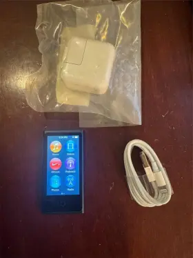 Pd481ll Apple Ipod Nano 7th Generation 16gb Slate Black Mp3 Player A1446 Model