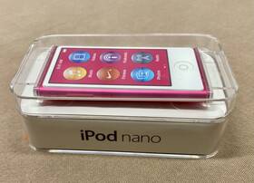 Apple Pkmv2ll/a Ipod Nano Pink 7th Gen 16gb Portable Mp3 Player A1446 Open Box New