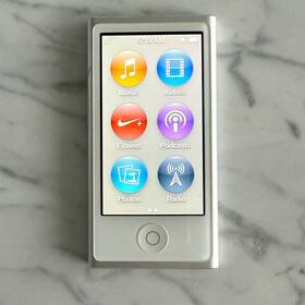 Apple Pkn22ll/a Ipod Nano 7th Generation 16gb Model A1446 White/silver