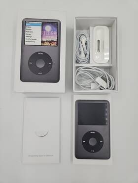 Apple Rbmc297ll/a Ipod Classic Model A1238 160 Gb - 7th Gen Black Works