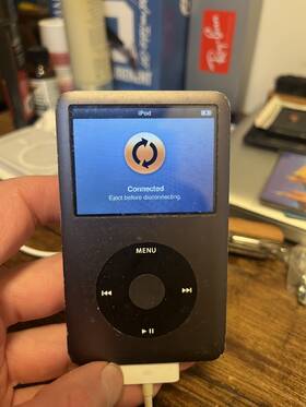 Apple S.b 9 20251117 Al.19 Ipod 7th Generation 160gb Model A1238 Black