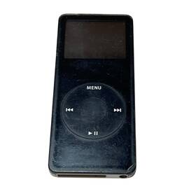 Apple Ym624bt0tk2 Ipod Nano 1st Generation 4gb Black Untested No Cord For Parts