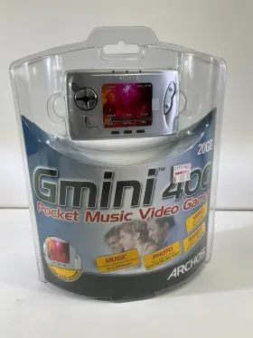 500637 Archos Vtg Sealed 2004 Gmini 400 Pocket Multimedia Center Retro Gaming Ds66