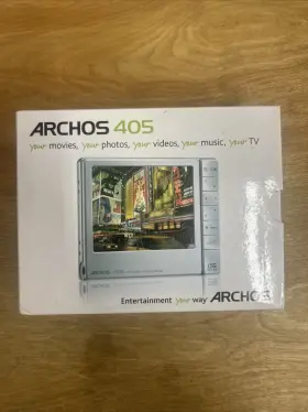 500954 Archos 500953 405 2 Gb Dvr Tablet - Portable Media Player Silver Vgc