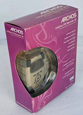 Archos 690590503267 Rare - New Jukebox Fm Recorder 20gb Usb Portable Mp3 Player Receiver