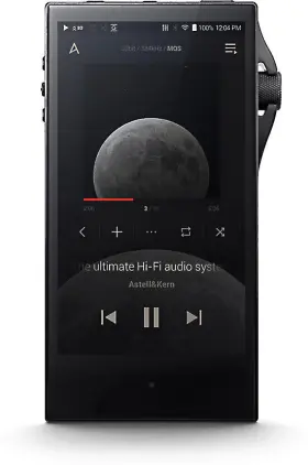 3ppm518c-cmbln1 Astell&kern And Sa 700 Hi-res Music Player Onyx Black