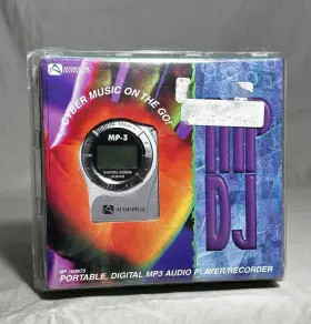 Mp-1000 Audiovox Vintage Mpdj Mp3 Player 32 Mb Flash Memory Mp 1000cs Sealed New