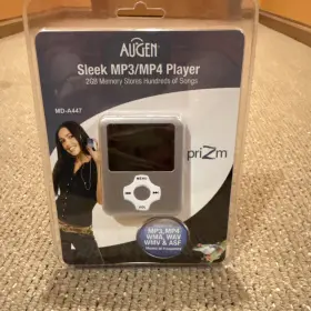 Md-a447 Augen Sleek Mp3/mp4 Player 2gb Nib