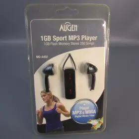 Md-a452 Augen 1gb Sport Mp3 Player Model New Stores 250 Songs