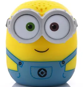 Bitty Boomers 746507367610 Universal The Rise Of Gru Minions Bob - Mini Bluetooth Speaker