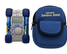 Blue 012601553 Archos Jukebox 6000 Digital Media Player Untested For Parts And Repair