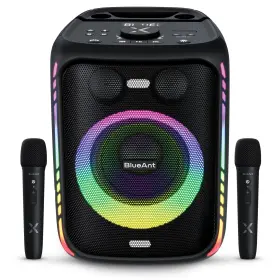Blueant 878049008437 X5i 120w Bluetooth Party Speaker Massive Bass Boost With Dual Black