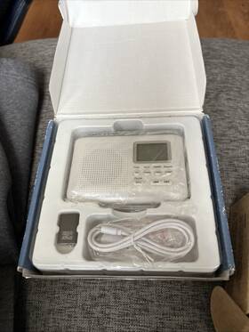 Bonvenu Bz-186 Bon Venu Digital Voice Recorder Mp3 Player Lcd Screen Speaker Usb New In Box