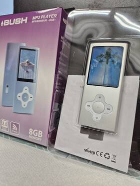 Bush Mpk8089buk Mp3 Player Built-in Camcorder Color Screen Fm Radio