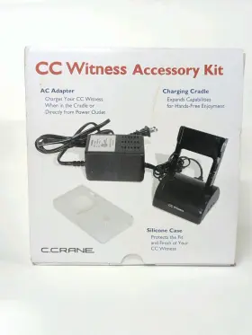 C Crane 696714911802 Cc Witness Accessory Kit Charging Cradle