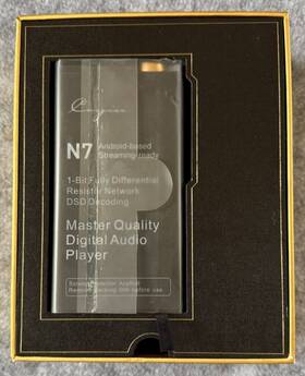 Cayin 957914911707 N7 Digital Audio Player With Two Cases Bundle Spk-a003 Mint In Box