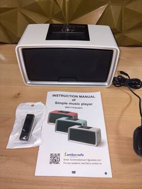 Claspvital Yx121053 Mp3 Music Player For Elderly One-touch 32gb Audiobook Dementia Aid Device