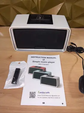 Yx121053 Claspvital Mp3 Music Player For Elderly One-touch 32gb Audiobook Dementia Aid Device