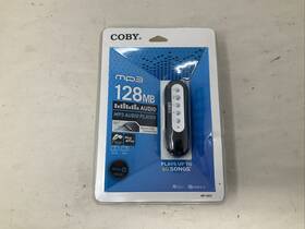 Coby Mp-c833 128mb Mp3 Usb 2.0 Digital Media Player/earphones/cable Bundle New
