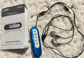 Mp-c853 Coby Usb-stick Mp3 Player Model Blue