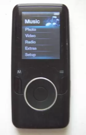 Mp620 Coby 8gb Digital Media Mp3 Player Black. Works Great Good Condition