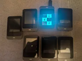 Mp823 Coby Lot Of 7 - Digital Player 4 Gb Please Read