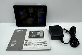 Coby Mp957 V-zon 7 Inch Hd Portable Video Player Model Bundle Manual And Charger