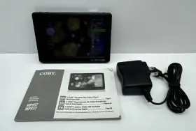 Mp957 Coby V-zon 7 Inch Hd Portable Video Player Model Bundle Manual And Charger