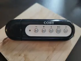 Mpc843 Coby Black Mp3 Player 256 Mb Untested