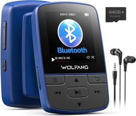 Cocobear M5xw Mp3 Players With Bluetooth 5.3 64gb Sports Clip Hifi Fm Radio