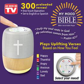 Collections Etc Mmb-mc4 My Mood Bible Verse Audio Player With 300 Uplifting Verses