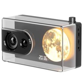 Colsur 787439471365 Portable Bluetooth Speaker With Lights 18w Wireless Black