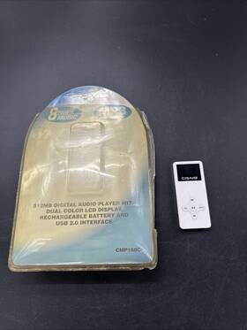 Craig 168c 8 Hr Mp3 Drm/wma Camp 512 Mb