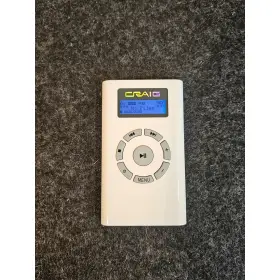 Cma3015c Craig 512mb Mp3 Player White Portable Digital Media Vintage 2007