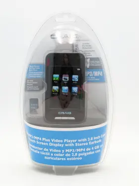 Cmp646f Craig 4gb Mp3/mp4 Player