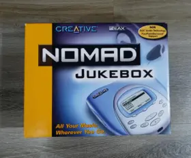 Creative 054651036796 Nomad Jukebox 6gb Blue Silver Mp3 Player Brand New