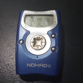 Creative 054651050945 #p Nomad Ii Blue 128 Mb Digital Media Player / Vintage Mp3