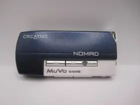 Creative 054651053038 - Nomad Muvo Blue/white 64 Mb Digital Media Player Works Great